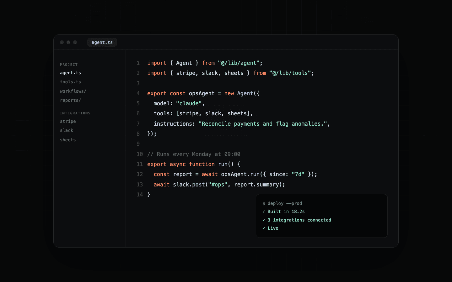 Product screenshot