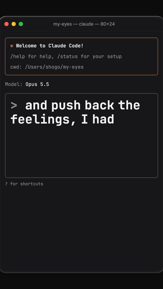 Claude Code terminal