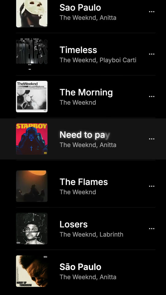 Single page opening inside the list